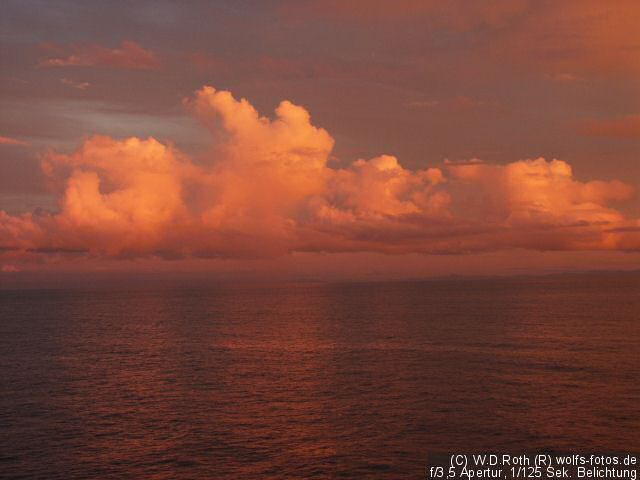 Sonnenuntergang auf See 5