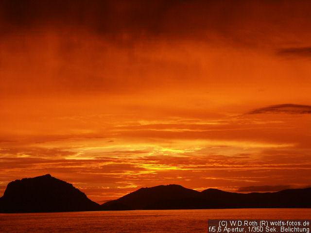 Sonnenuntergang auf See 6