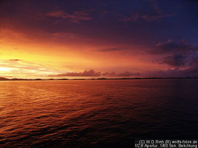 Sonnenuntergang auf See 10