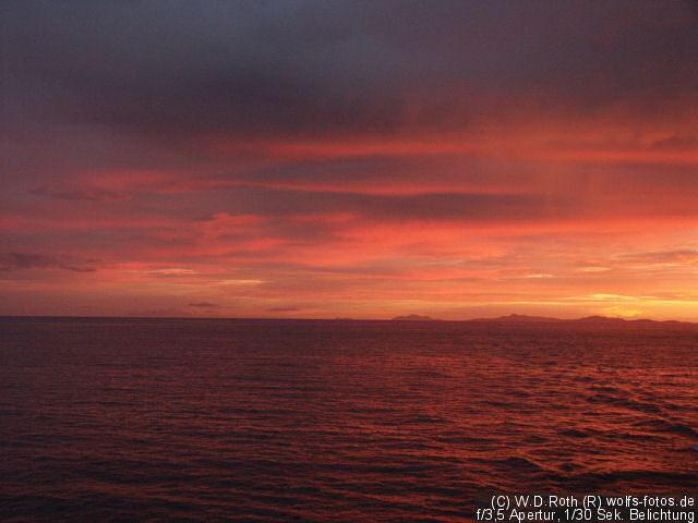 Sonnenuntergang auf See 11