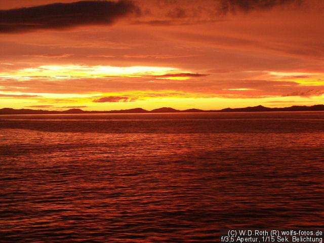 Sonnenuntergang auf See 13