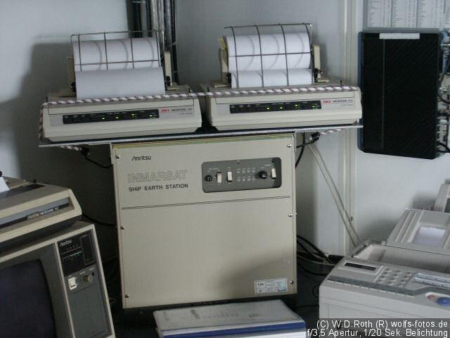 Altere Inmarsat-Funkanlage