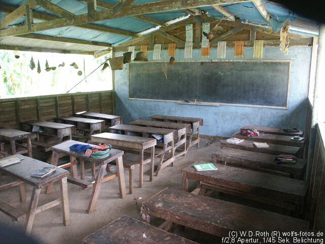 Blick in ein Klassenzimmer