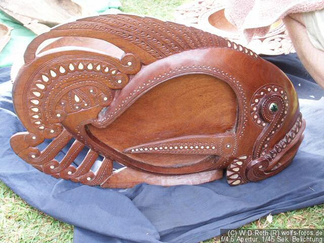 Geschnitzter Fisch