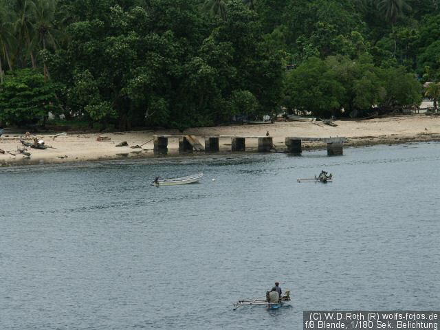 Der Pier war allerdings nicht mehr ganz fit