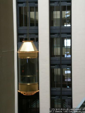 Aufzug im Hotel