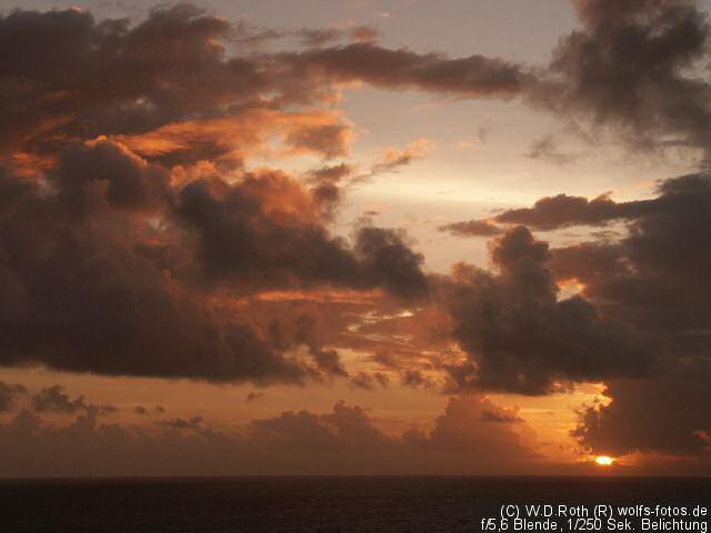 Sonnenuntergang in Guam